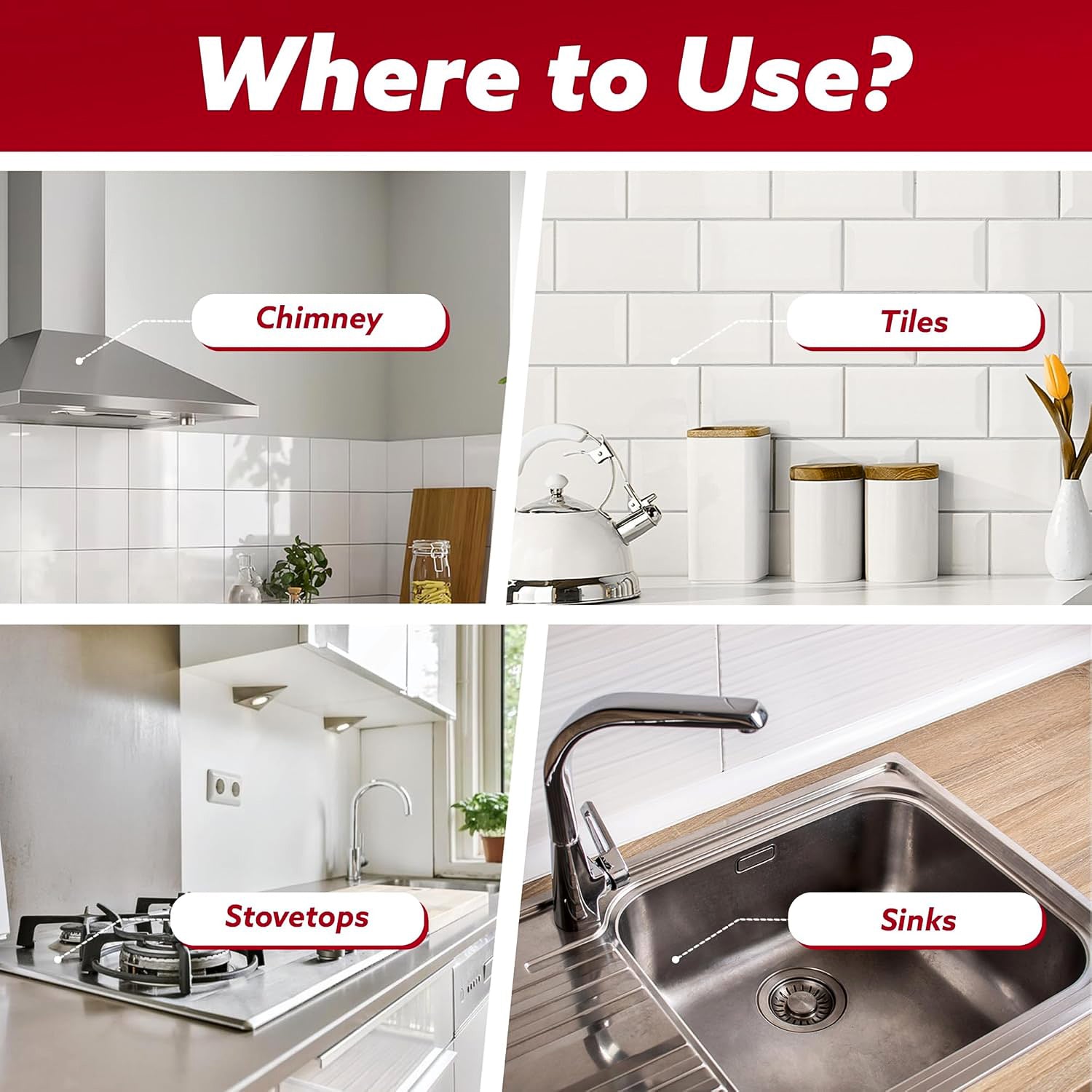 Wukusy Pollic Kadam concentrated kitchen surface cleaner refill kit with spray bottle for effective home cleaning.
