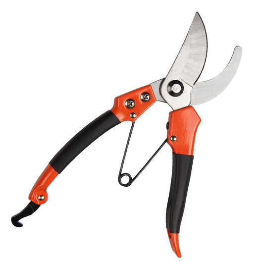 Wukusy 410 Tiger Garden Shears Pruners with sharp blades and ergonomic handles for precise pruning of plants and shrubs.