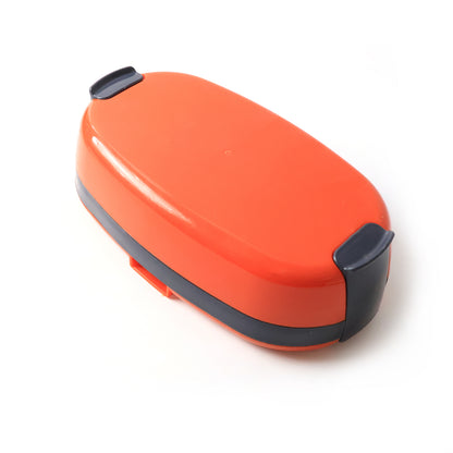 Wukusy Orbit electric lunch box with dual stainless steel containers for home and kitchen meal heating and storage.
