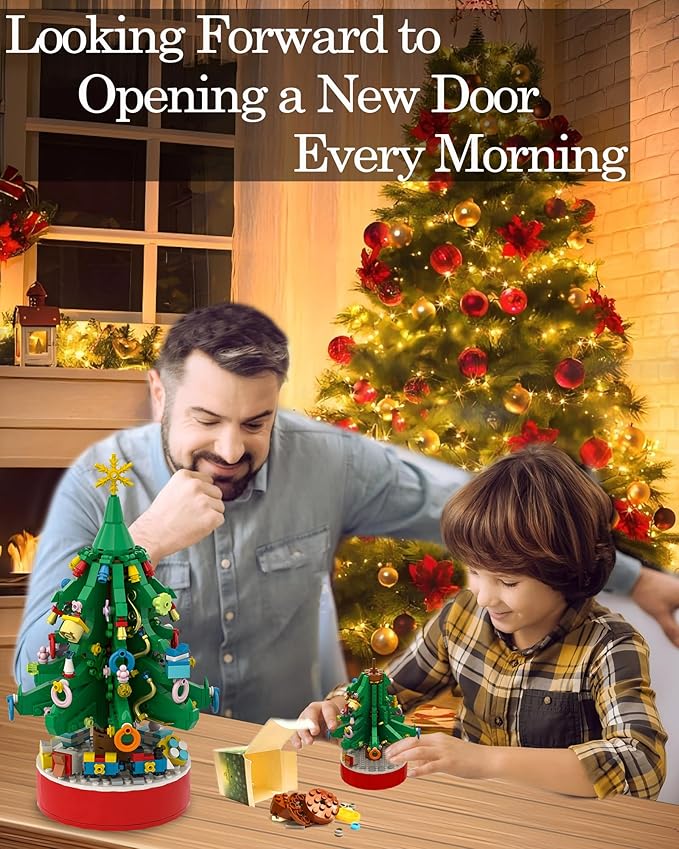 Red Little Doors mystery gift for kids, fun surprise gift from 4485 brand, featuring a small green door for children.