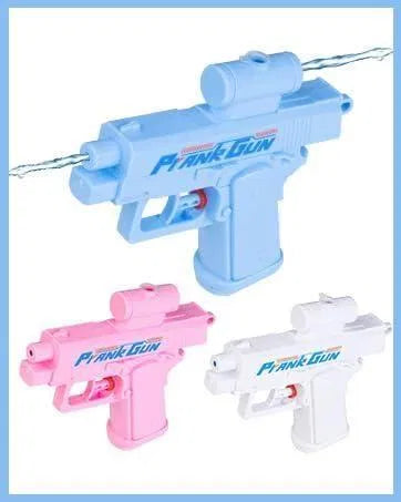 Assorted color prank water gun toy from 4485, fun plastic gun toy for kids, designed for water play and outdoor activities.