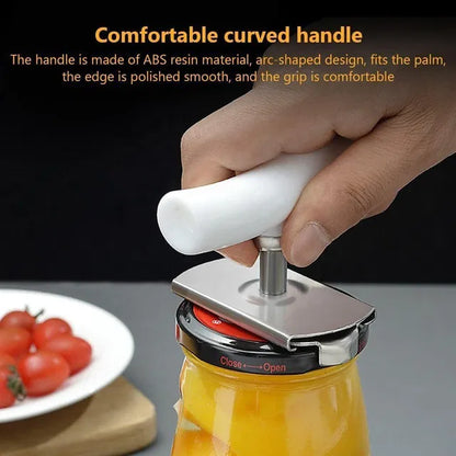 Manual can opener by 4485 for opening bottles and cans, featuring a sturdy handle and easy-to-use design.