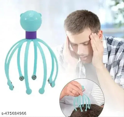 Attractive head scalp massager from brand 4485 with ergonomic design for head pain relief and relaxing massage.
