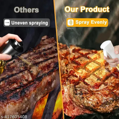 Advanced glass bottle oil sprayer for cooking, salads, BBQs, and baking from 4485, featuring a sleek design and easy pour spout.