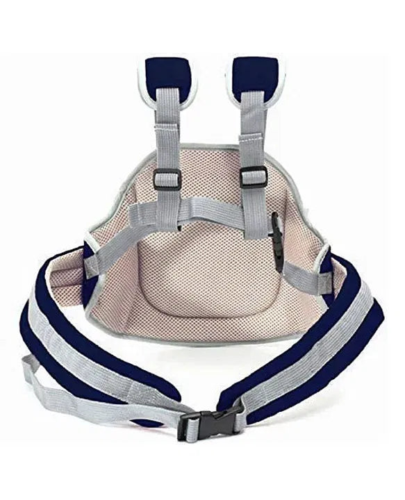 Multicolor child safety belt for two-wheeler scooter rides, adjustable and secure, from brand 4485.