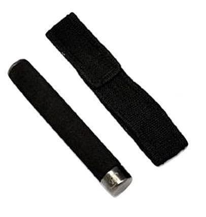 Extendable telescopic self-defense stick or hand pointer attached to an adult walking stick, made by 4485.
