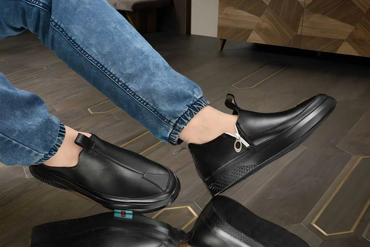 Multicolor men's casual formal shoes by 4597, suitable for daily wear, featuring a stylish and comfortable design.