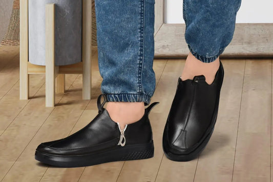 Multicolor men's casual formal shoes by 4597, designed for daily wear, featuring stylish multicolor leather and comfortable soles.