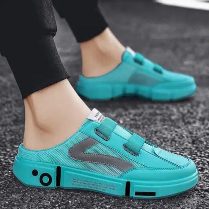 Men's green sneakers by 4597, size 6, with stylish athletic design and comfortable fit for casual wear.