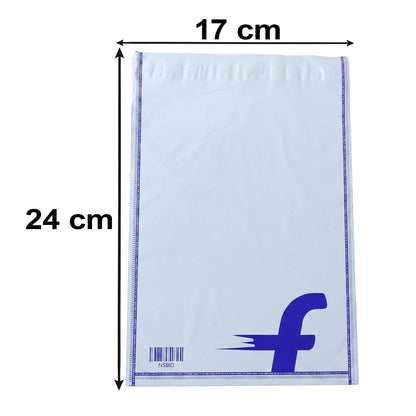 Pack of 100 Wukusy courier bags, 6.5 x 8 inches, tamper-proof polybags for secure shipping and packaging.