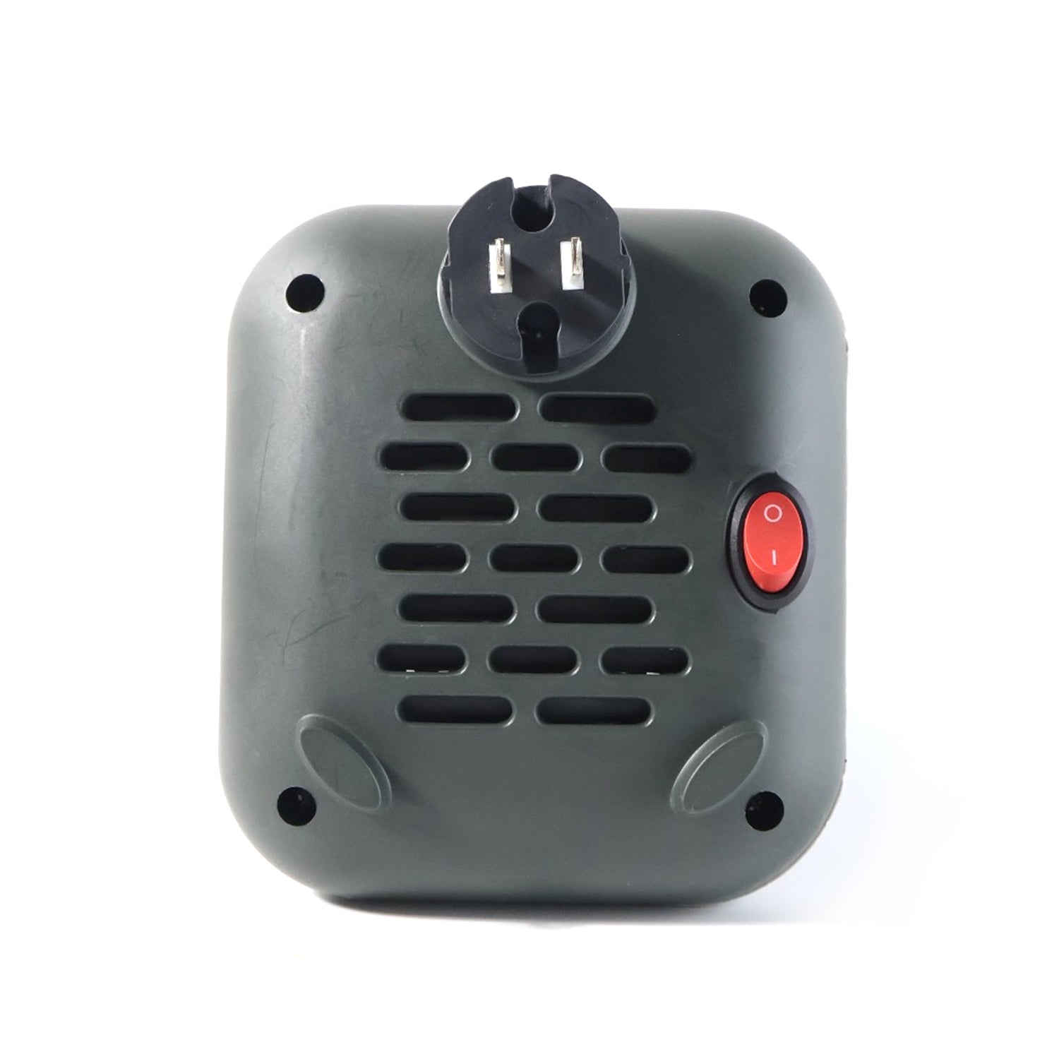 Wukusy 600W wall-mounted plug-in room heater for office use with converter, compact and easy to install.