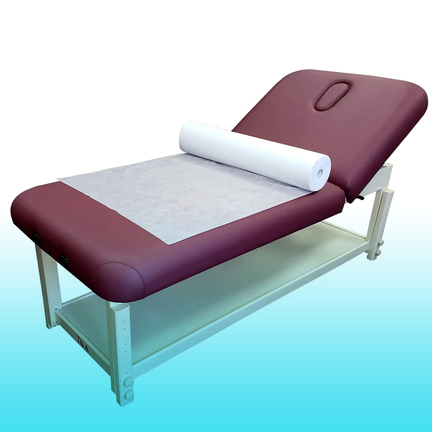 Wukusy Freshee Medical Couch Paper Tissue Roll, 61 cm x 40 meters, white disposable paper for medical use