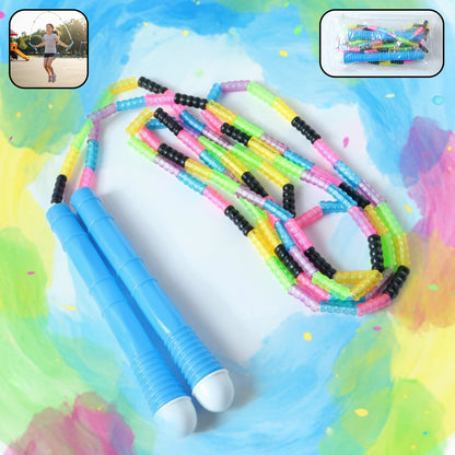 Wukusy fitness skipping rope set with adjustable handles and durable rope for cardio workouts and exercise routines