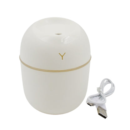 Wukusy household plastic humidifier for office use, 220ml capacity, aromatherapy machine with water tank and mist outlet.