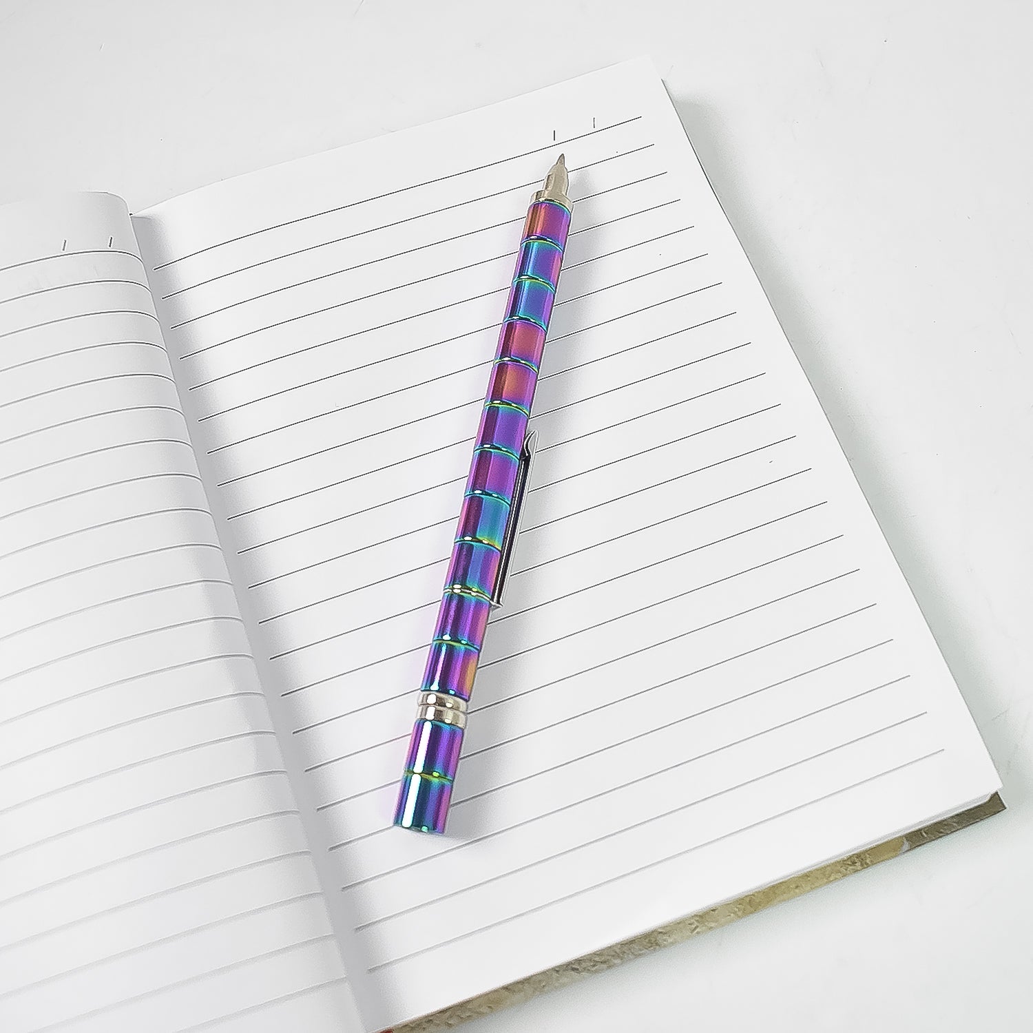 Wukusy multifunction magnetic metal pen for office use, featuring a sleek design and built-in magnet for easy attachment.