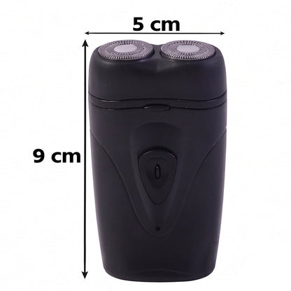 Wukusy portable electric shaver for men with compact, rechargeable cordless design and close-cutting blades for smooth grooming.