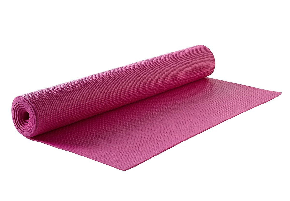 Eco-friendly Wukusy yoga mat for fitness workouts, non-slip surface, 180x60cm, with colorful design variations.