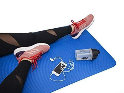 Eco-friendly Wukusy yoga mat in 180x60cm with non-slip surface, ideal for fitness, exercise, and workout routines.