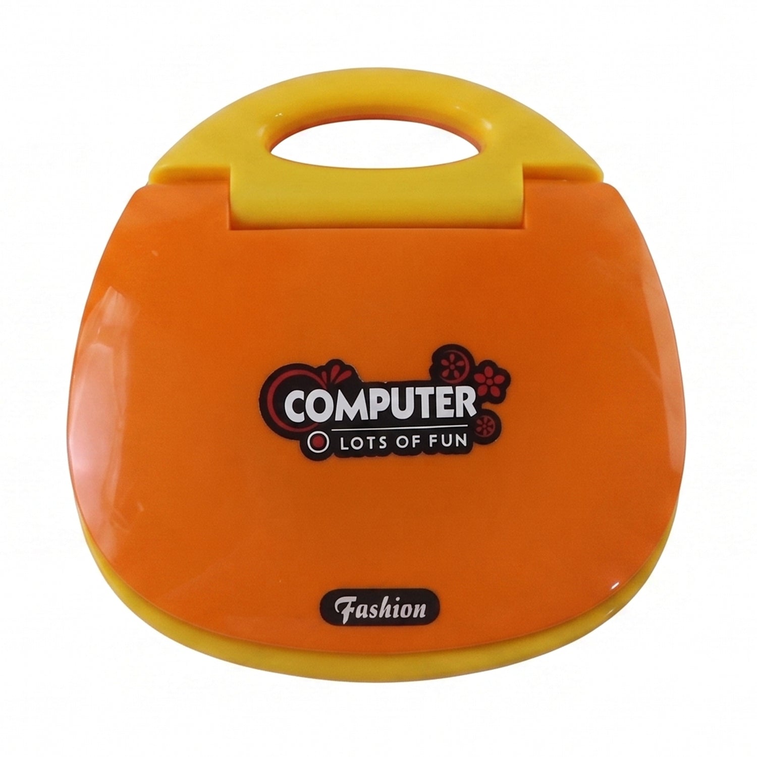 Wukusy kids educational laptop learning toy with colorful keys, numbers, alphabets, and music features for children.