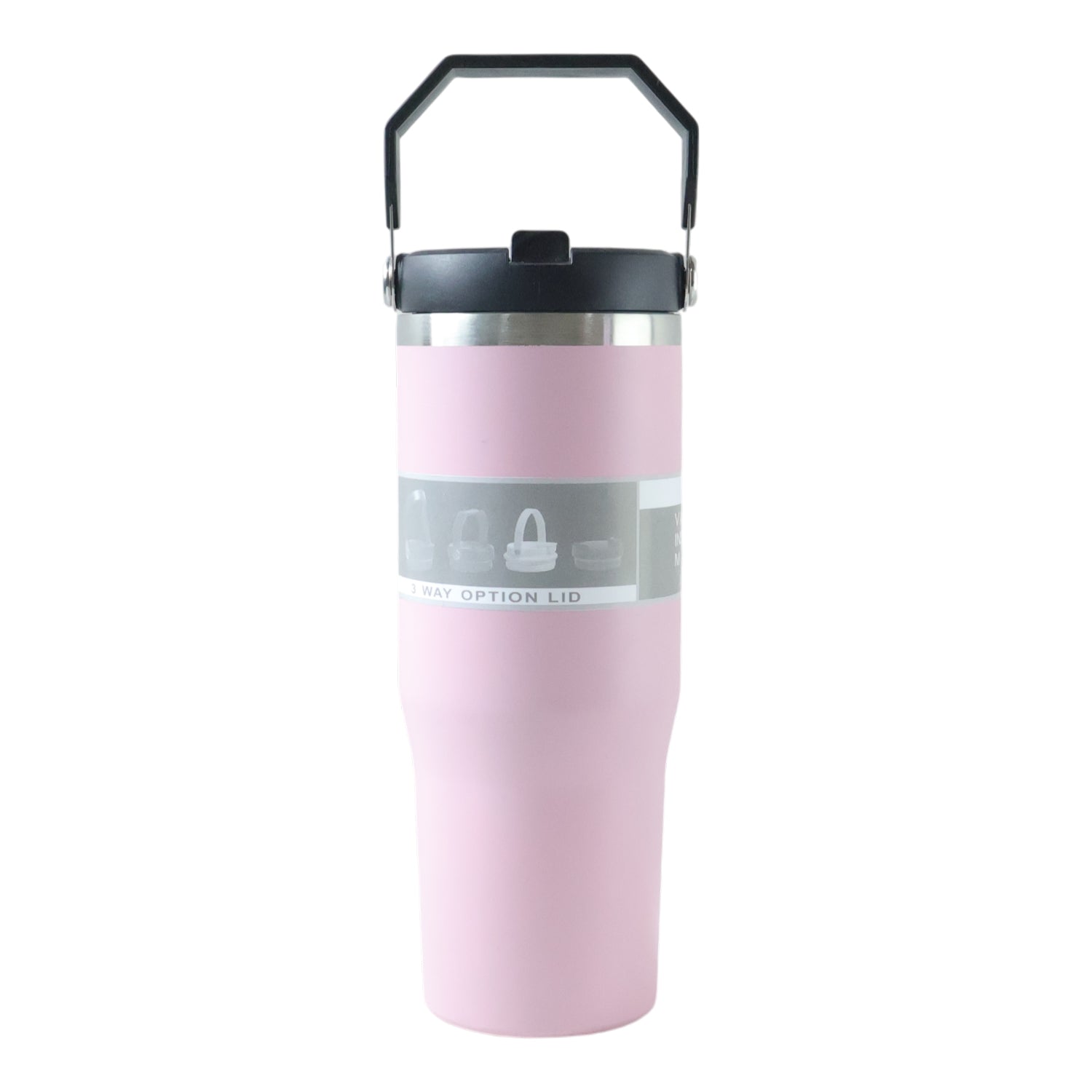 Wukusy premium stainless steel insulated travel tumbler, 900 ml capacity, with a sleek design and spill-proof lid for hot and cold beverages