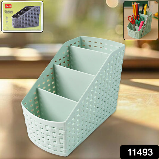 Wukusy Apex multi-purpose storage basket organizer with handles, made of durable woven material for versatile home organization.