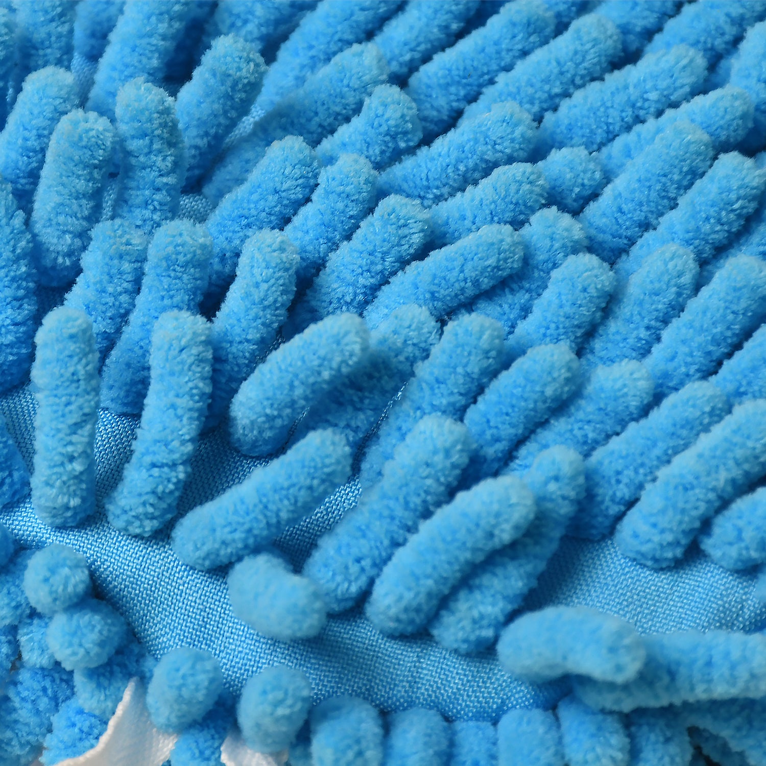 Wukusy microfiber plush hand towel with loop, soft, absorbent, ideal for bathroom or kitchen drying, machine washable, hanging design