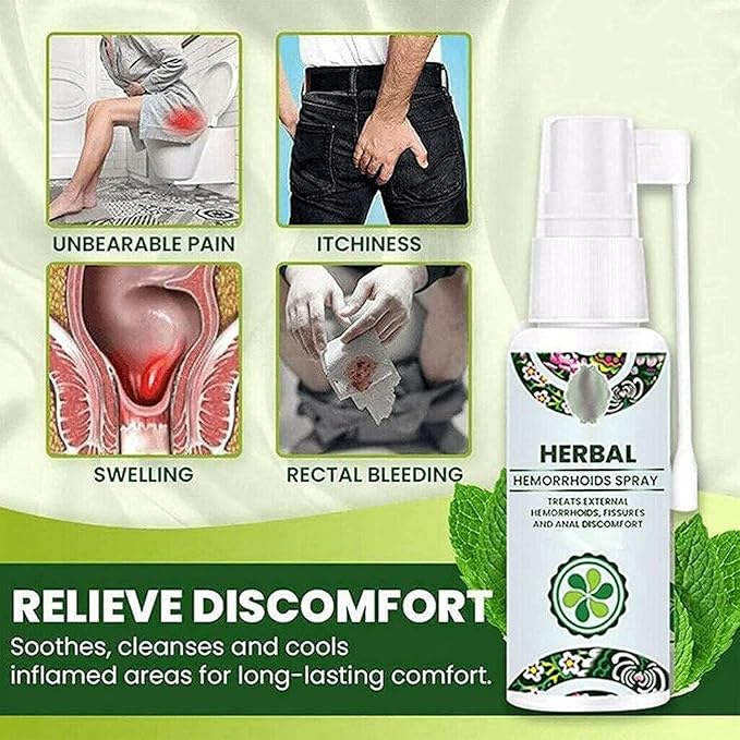 Pair of hemorrhoids piles oils with oil stoppers and pourers by 5912, shown in a pack of two for easy application.