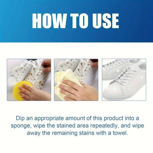 5912 shoe polish multipurpose whitening cleaning cream with sponge for shoe cleaning and polishing.