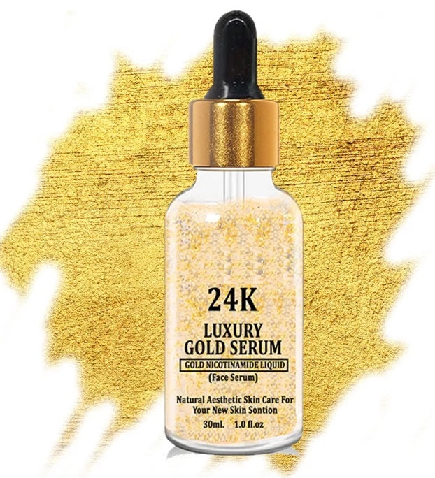 Luxury Gold Serum pack of 2 for stretch marks and scars, from 5912, featuring a rich, nourishing oil and cream formulation.