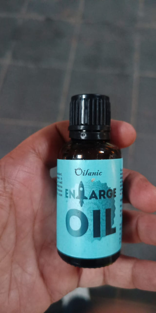 Pack of 2 Oilanic Enlarge Oils for stretch marks and scars, natural skincare creams and oils for skin improvement.