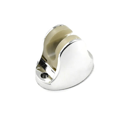 Wukusy 6255L adjustable hand shower holder with fixing screws, bathroom bracket, mounted on tiled wall for secure shower setup