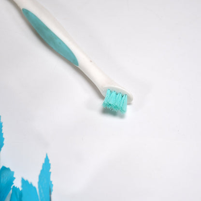 Wukusy 6665 multipurpose two-sided brush for home and kitchen cleaning, featuring durable bristles and ergonomic handle.