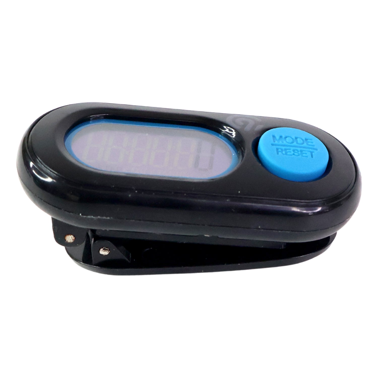 Wukusy digital step distance pedometer with LCD display showing step count and distance measurement in a compact design.