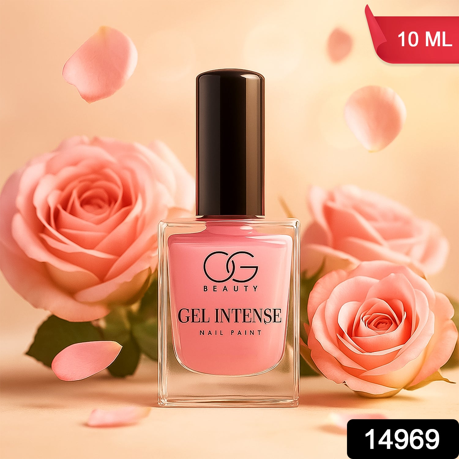 Wukusy Og Beauty Lilac Love Gel Intense Nail Polish in 10ml bottle, vibrant lilac color, glossy finish, health and beauty product