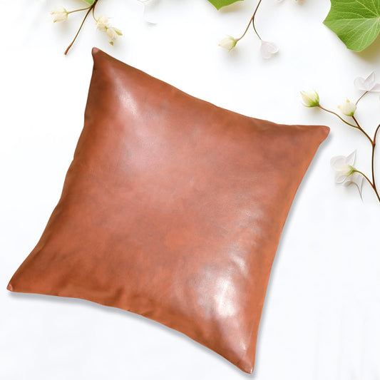 Wukusy soft decorative pillow cover for couch and bed, 60x60 cm, enhances home decor with cozy farmhouse style in living rooms.