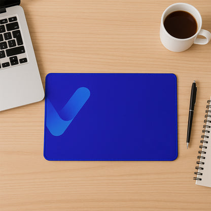 Large Wukusy premium desk mat measuring 49x30 cm with smooth surface and durable edges, ideal for workspace comfort and organization.