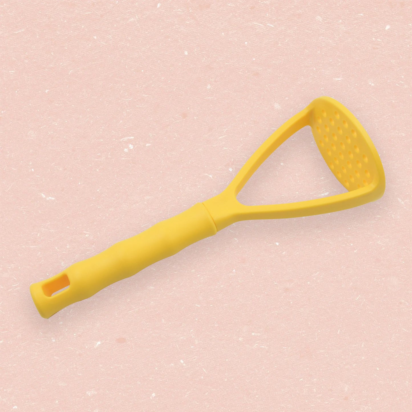 Wukusy heavy-duty potato masher with comfortable grip, ideal for mashing beans, vegetables, and fruits in the kitchen.