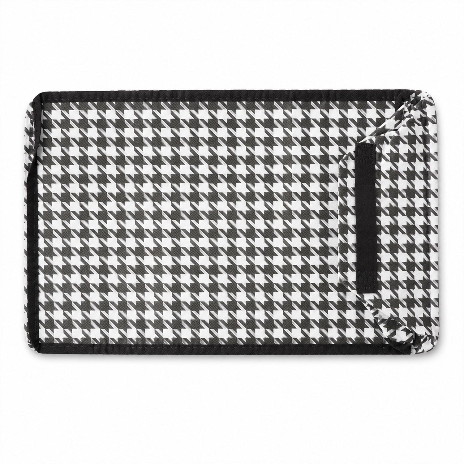 Foldable Wukusy cloth organizer basket with fabric storage for clothes and toys, compact and lightweight for easy organization.