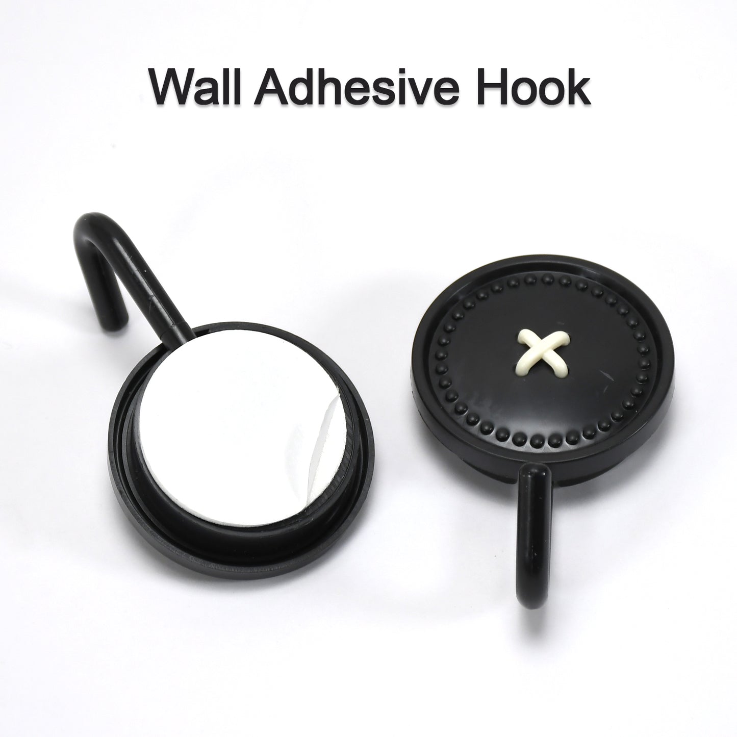 Wukusy 7473 Big Wall Hook Heavy Duty 2-pack for home wall use, sturdy metal hooks for hanging items