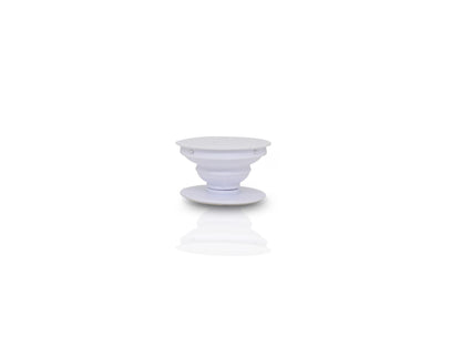 Wukusy Designer Mobile Pop Holder attached to a smartphone, showcasing a stylish and functional phone grip accessory.