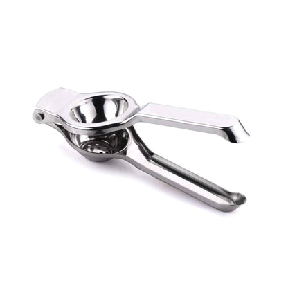 Wukusy stainless steel lemon squeezer kitchen tool with ergonomic handle and durable design for easy citrus juice extraction.