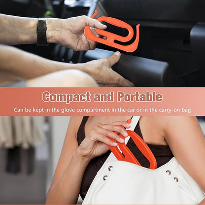 Wukusy heavy duty grocery bag carry handle grip holder showing durable plastic handle for easy carrying of shopping bags