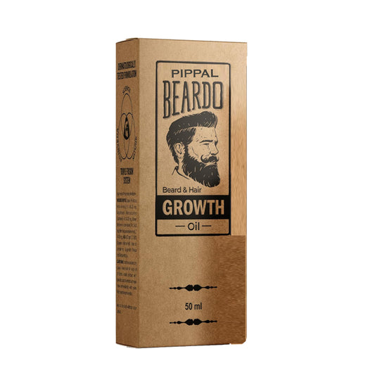 Beardo Beard and Hair Growth Oil in 50ml bottle, natural ingredients for faster beard and hair growth, brand 6255.