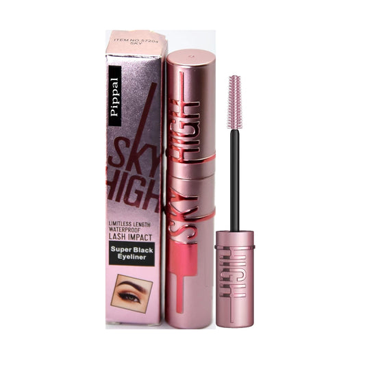 Pippal Sky High Eyeliner and Ultra Volume Waterproof Mascara for bold, dramatic lashes, long-lasting 10g with volumizing formula.