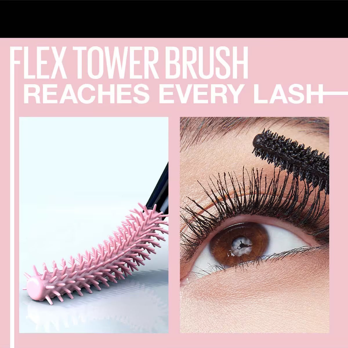 Pippal Sky High Mascara for bold, dramatic lashes with ultra volume, waterproof formula, and long-lasting wear in 10g.