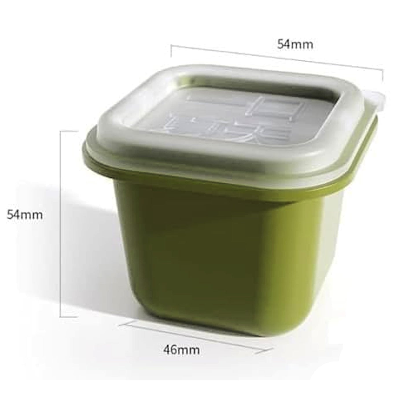 Wukusy multipurpose plastic storage container box with lid, clear and rectangular for organizing household items.