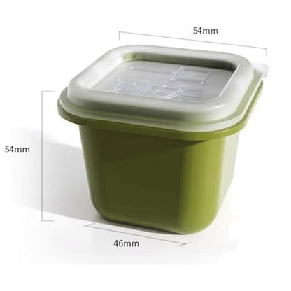 Wukusy multipurpose plastic storage container box with lid, clear and rectangular for organizing household items.