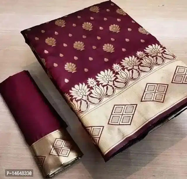 Dark green Jacquard printed saree for women, 6.3 meters, featuring intricate design and elegant drape, from 6706 brand.