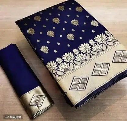 Dark green Jacquard printed saree for women, 6.3 meters, with intricate patterns and elegant drape, by 6706.
