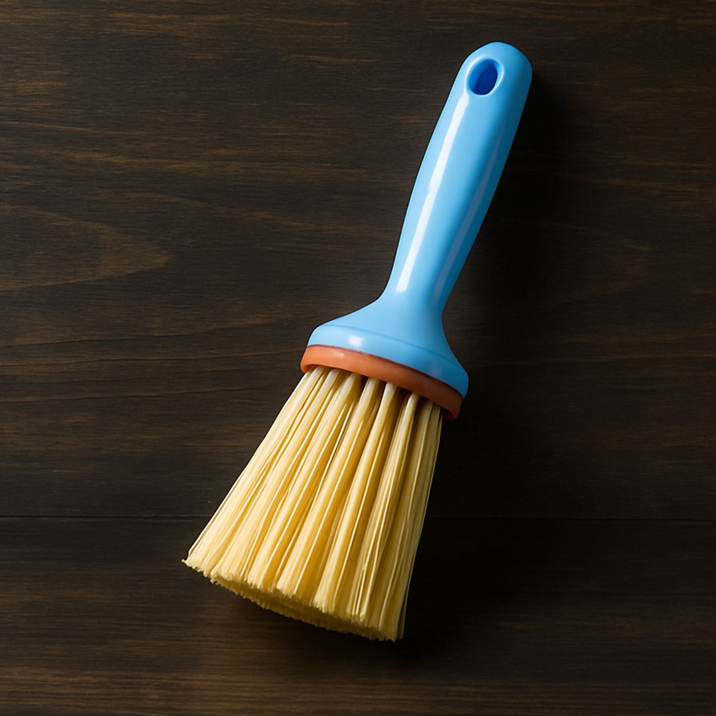 Wukusy multi-purpose plastic cleaning brush with short handle, ideal for scrubbing dishes, sinks, and other household surfaces.